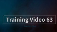 Training Video 63