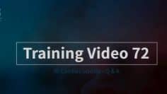 Training Video 72